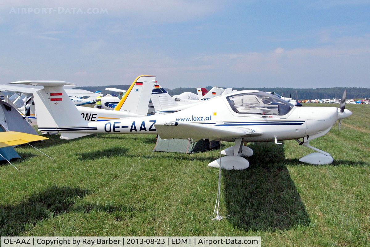 OE-AAZ, Diamond DA-20A-1 Katana C/N 10121, Diamond DA.20-A1 Katana [10121] Tannheim~D 23/08/2013