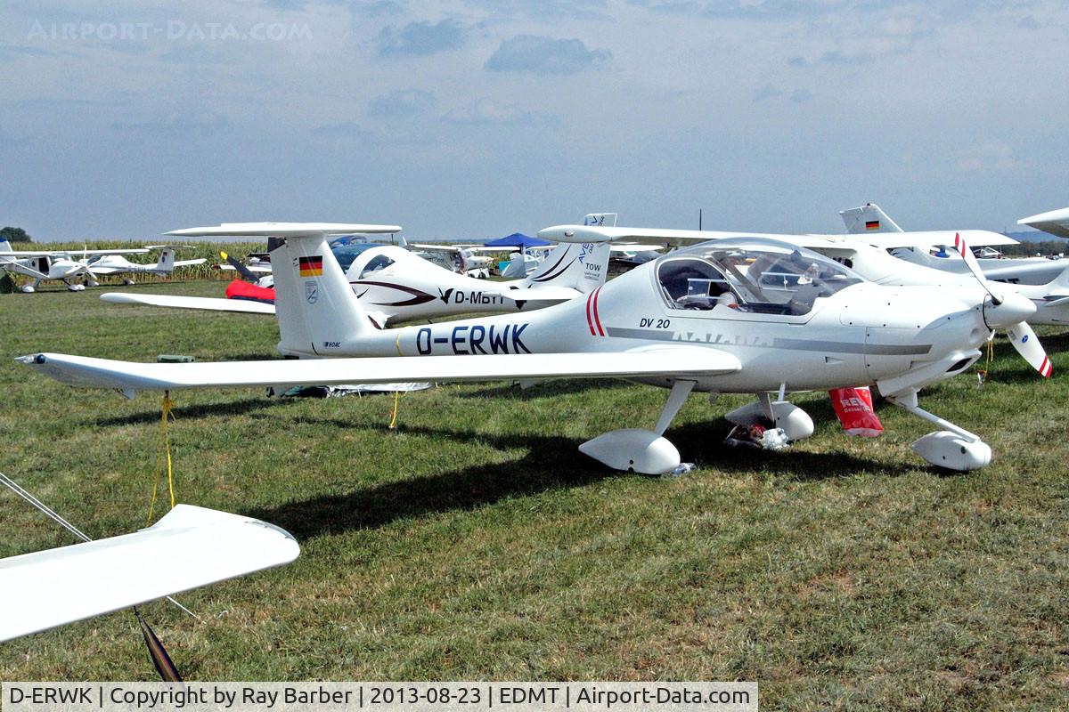 D-ERWK, 1994 HOAC DV-20 Katana C/N 20.051, HOAC DV-20 Katana [20.051] Tannheim~D 23/08/2013