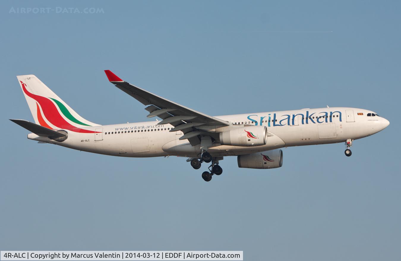 4R-ALC, 1999 Airbus A330-243 C/N 311, Landing in FRA (Frankfurt / Main)