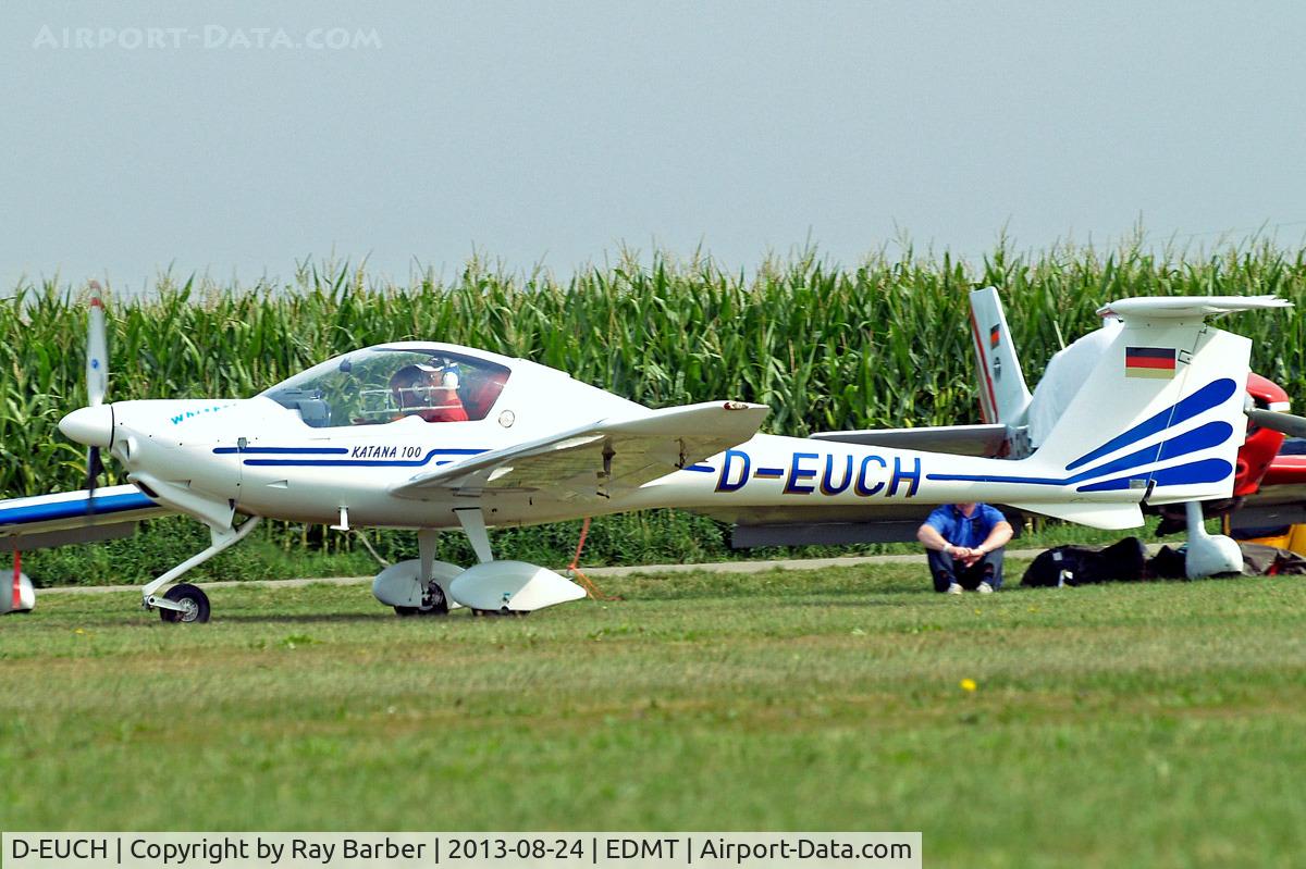 D-EUCH, HOAC DV-20 Katana C/N 20.083, HOAC DV-20 Katana 100 [20.083] Tannheim~D 24/08/2013