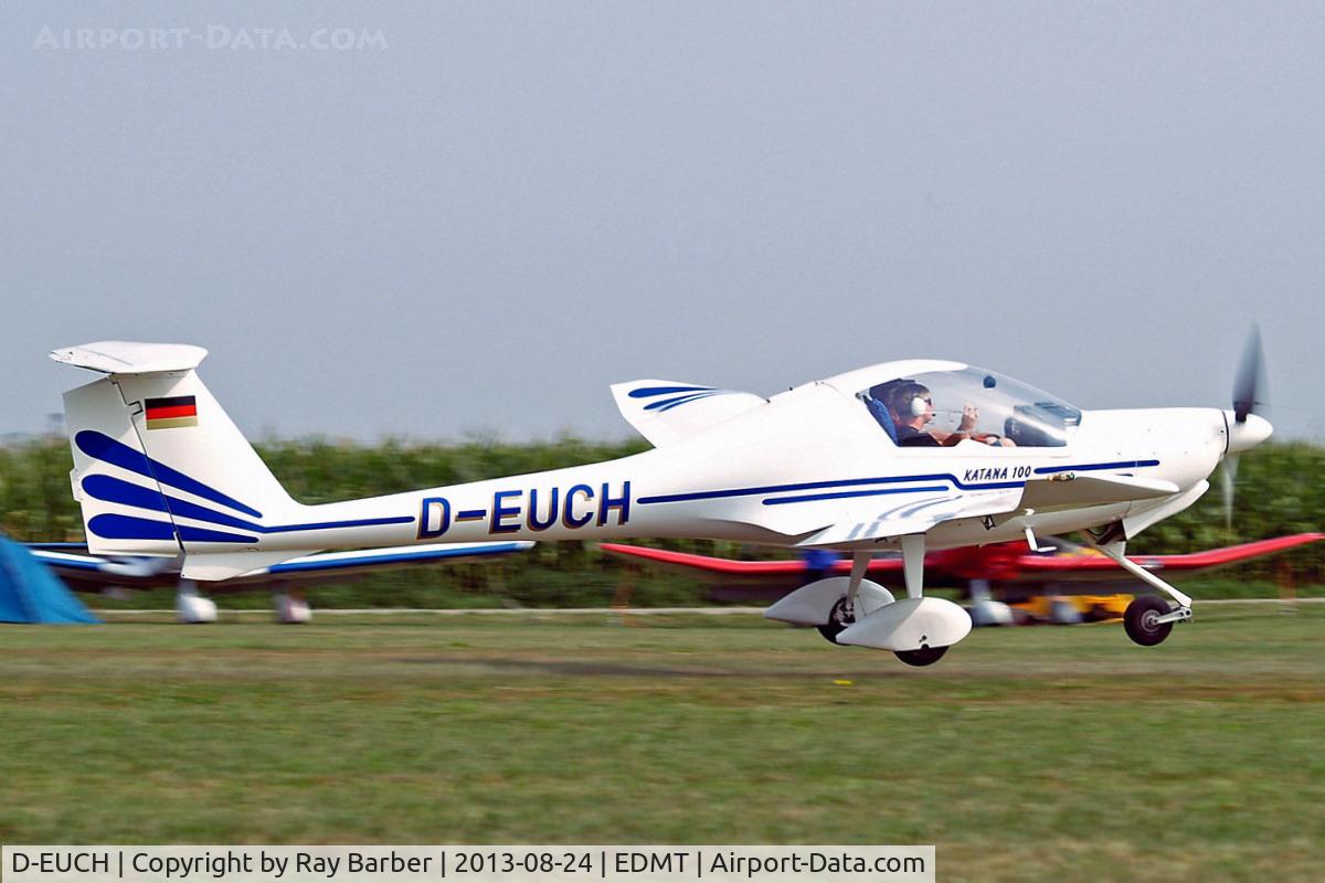 D-EUCH, HOAC DV-20 Katana C/N 20.083, HOAC DV-20 Katana 100 [20.083] Tannheim~D 24/08/2013