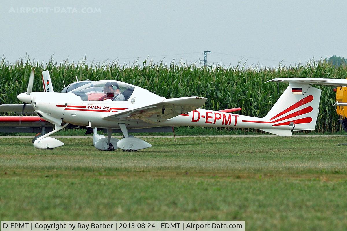 D-EPMT, HOAC DV-20 Katana C/N 20125, HOAC DV-20 Katana 100 [20.125] Tannheim~D 24/08/2013