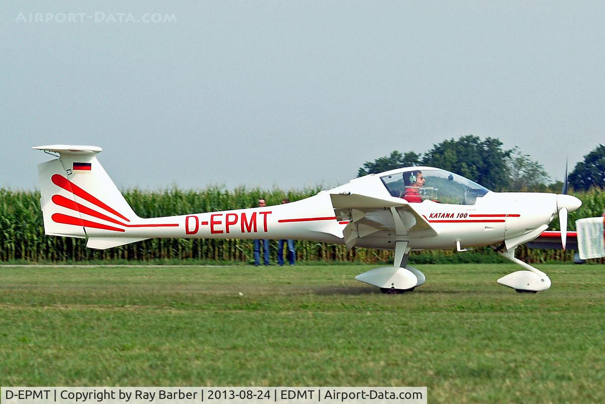 D-EPMT, HOAC DV-20 Katana C/N 20125, HOAC DV-20 Katana 100 [20.125] Tannheim~D 24/08/2013