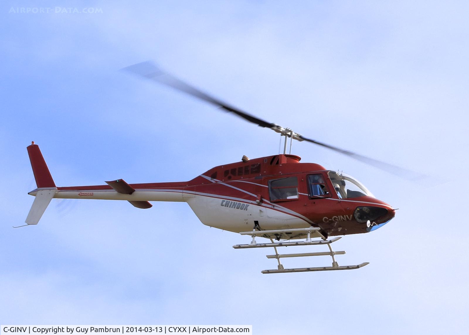 C-GINV, Bell 206A JetRanger JetRanger C/N 1663, Back to base