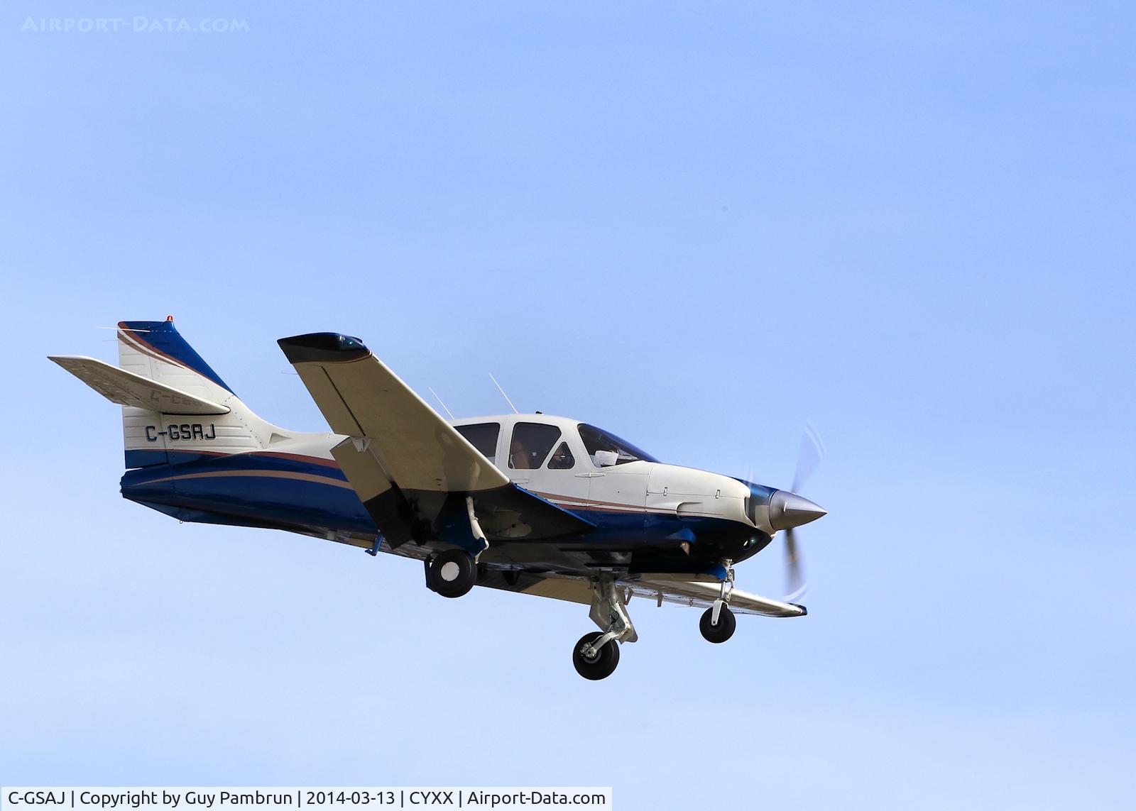 C-GSAJ, 1978 Aero Commander 112TCA C/N 13257, Landing