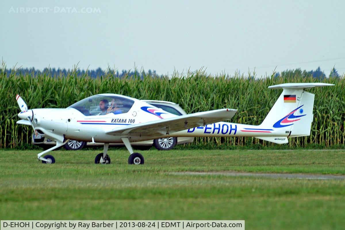 D-EHOH, HOAC DV-20 Katana C/N 20044, HOAC DV-20 Katana 100 [20.044] Tannheim~D 24/08/2013