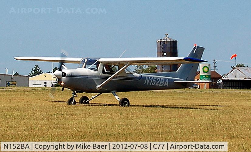 N152BA, 1978 Cessna 152 C/N 15282722, N152BA @ C77