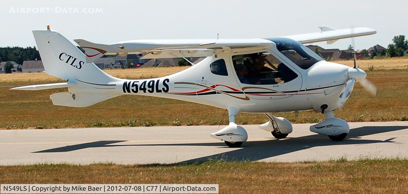 N549LS, 2007 Flight Design CTLS C/N 07-11-19, N549LS @ C77
