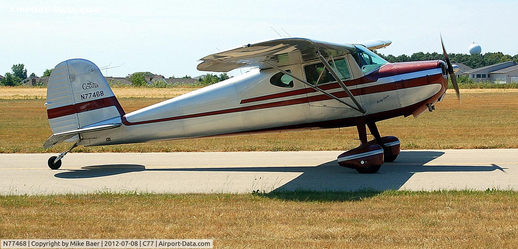 N77468, 1946 Cessna 120 C/N 11912, N77468 @ C77