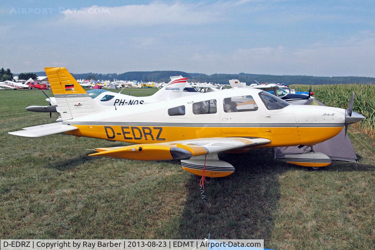 D-EDRZ, 1999 Piper PA-28-181 Archer III C/N 2843235, Piper PA-28-181 Archer III [2843235] Tannheim~D 23/08/2013