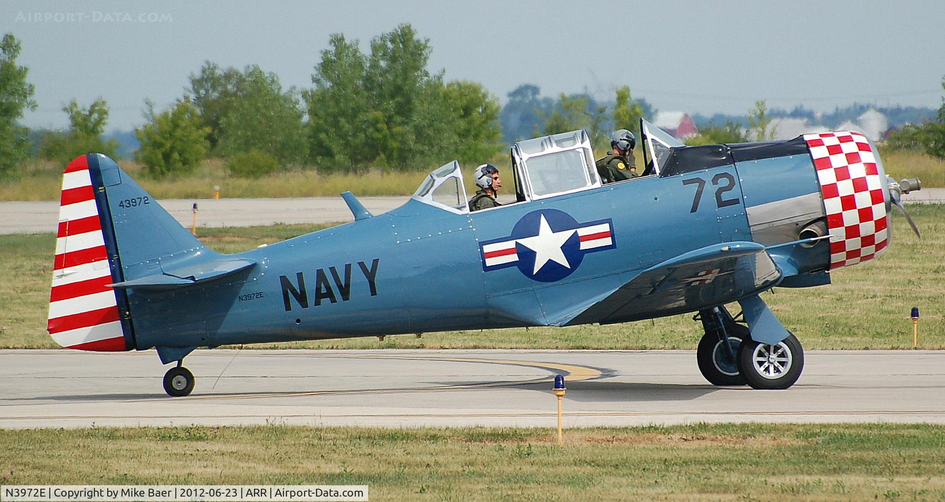 N3972E, North American SNJ-5 Texan C/N 43972, N3972E @ ARR