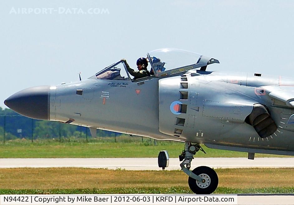 N94422, 1979 British Aerospace Sea Harrier F/A.2 C/N 41H-912002/DB2, N94422 @ RFD