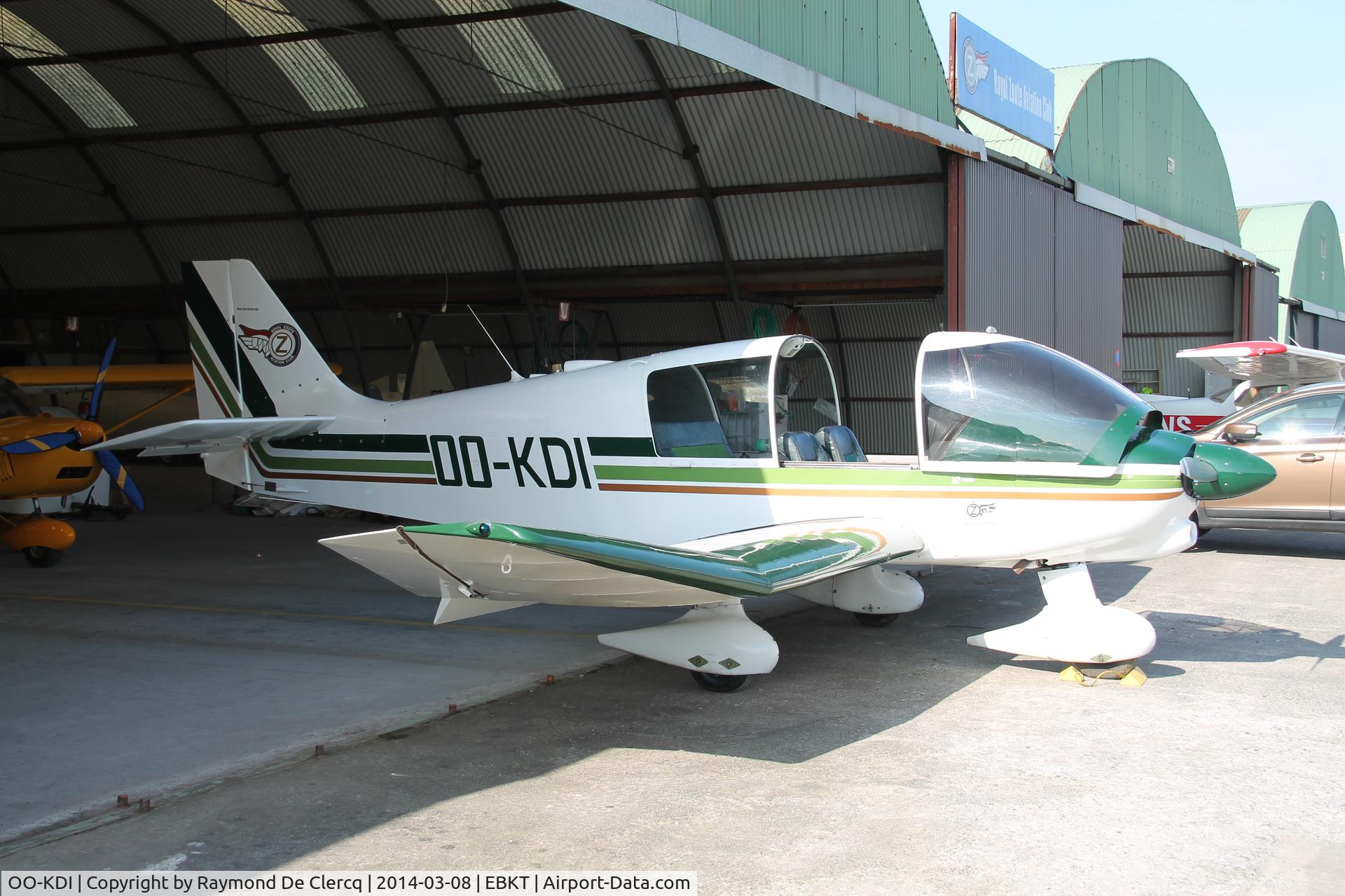 OO-KDI, 1982 Robin DR-400-120 Dauphin C/N 1583, Royal Zoute Aviation Club