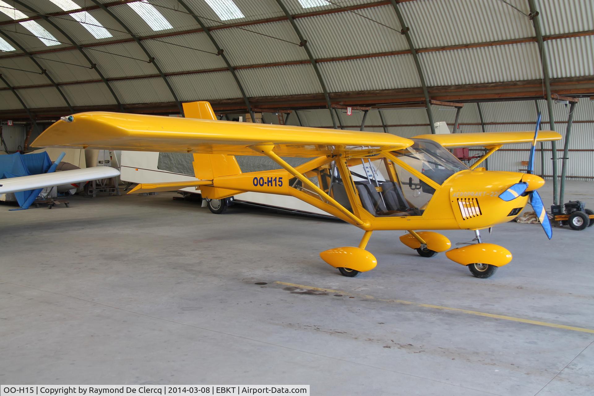 OO-H15, 2008 Aeroprakt A-22L Foxbat C/N 263, Wevelgem