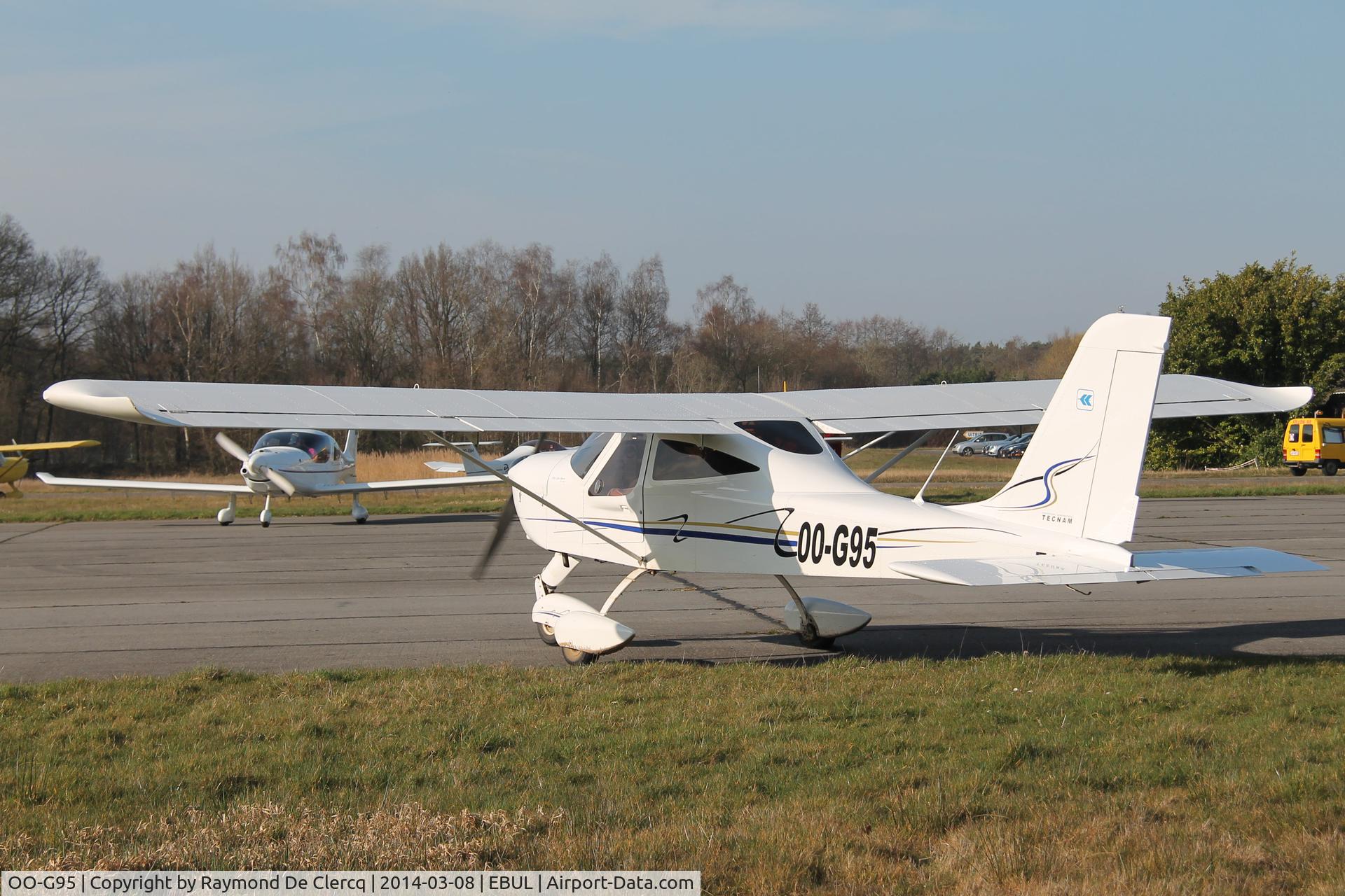 OO-G95, 2011 Tecnam P-92EA Echo Super C/N 1403, Visitor at Ursel