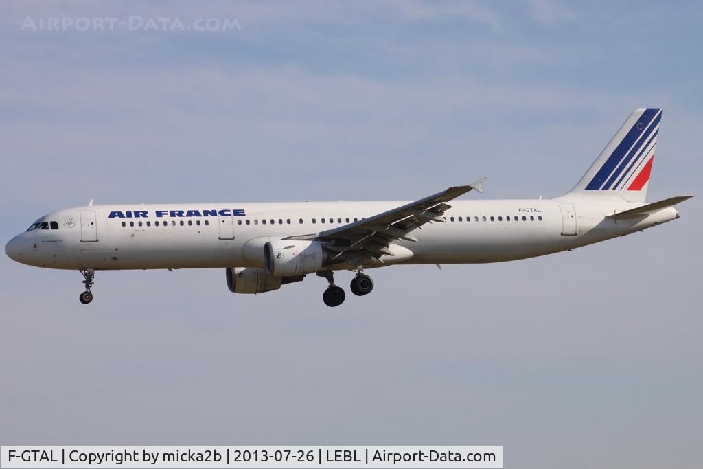 F-GTAL, 2002 Airbus A321-211 C/N 1691, Landing