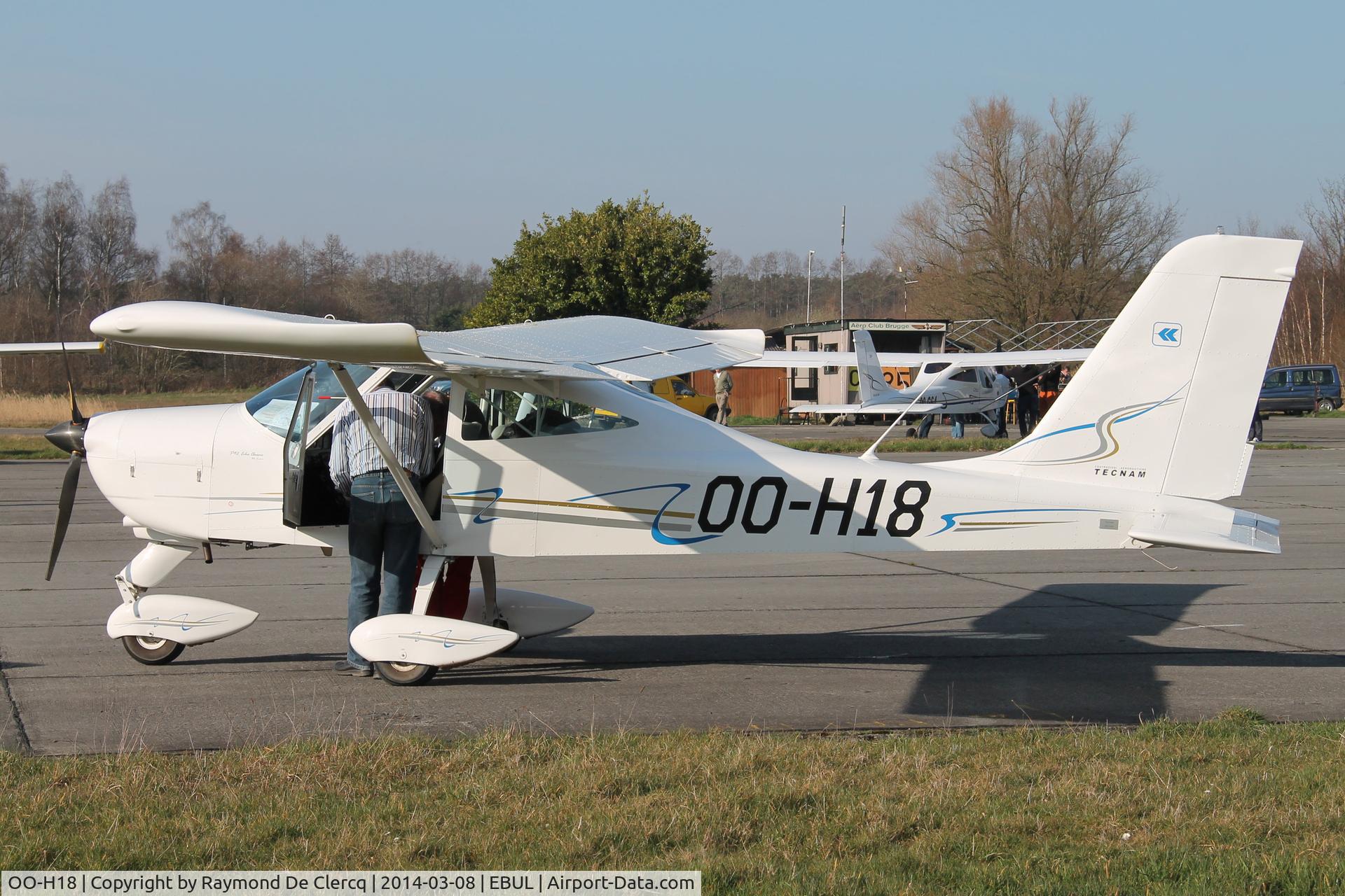 OO-H18, Tecnam P-92 Echo C/N 1450, Ursel