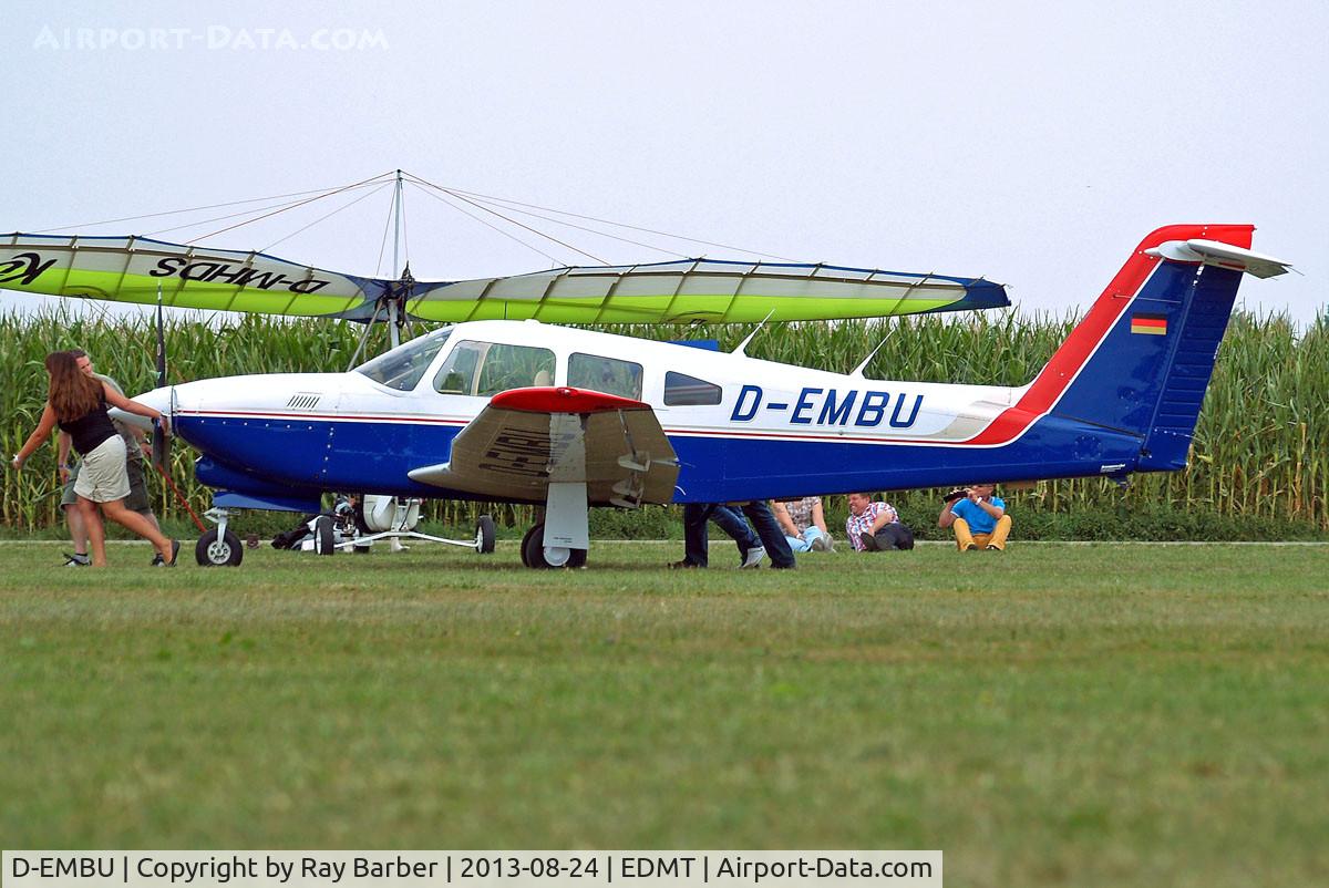 D-EMBU, Piper PA-28RT-201T Arrow IV C/N 28-7931252, Piper PA-28RT-201T Turbo Arrow IV [28R-7931252] Tannheim~D 24/08/2013