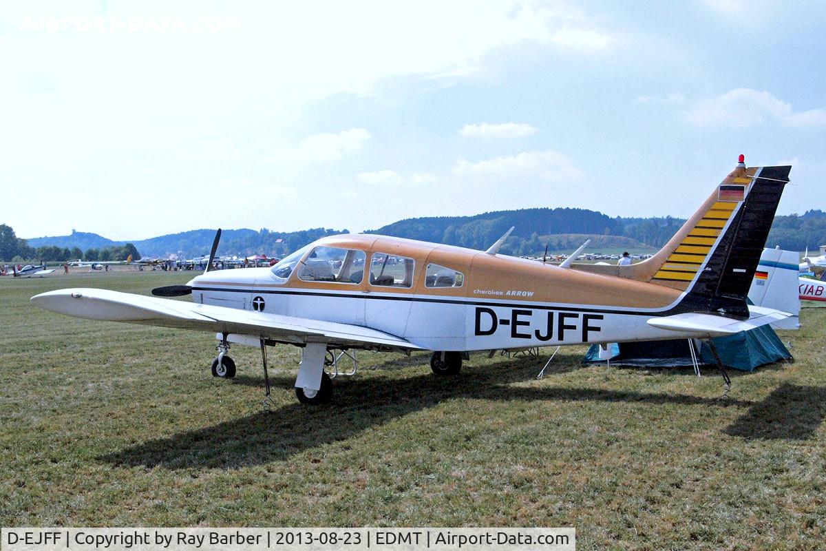 D-EJFF, Piper PA-28R-200 Arrow II C/N 28R-7435285, Piper PA-28R-200 Cherokee Arrow II [28R-7435285] Tannheim~D 23/08/2013