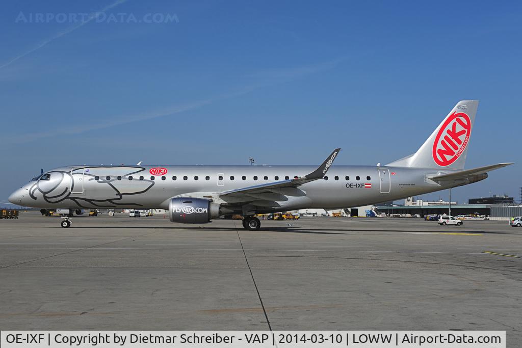 OE-IXF, 2011 Embraer 190LR (ERJ-190-100LR) C/N 19000420, Niki Embraer 190