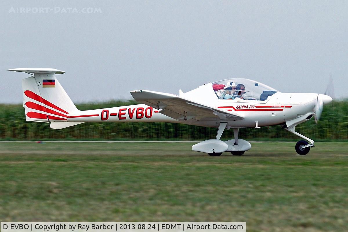 D-EVBO, 1994 HOAC DV-20 Katana C/N 20060, HOAC DV-20 Katana 100 [20.060] Tannheim~D 24/08/2013