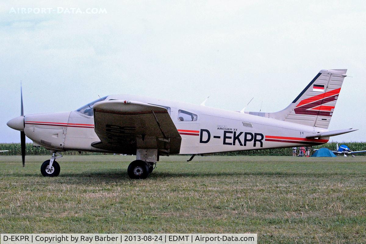 D-EKPR, Piper PA-28-181 Archer II C/N 28-8190114, Piper PA-28-181 Archer II [28-8190114] Tannheim~D 24/08/2013