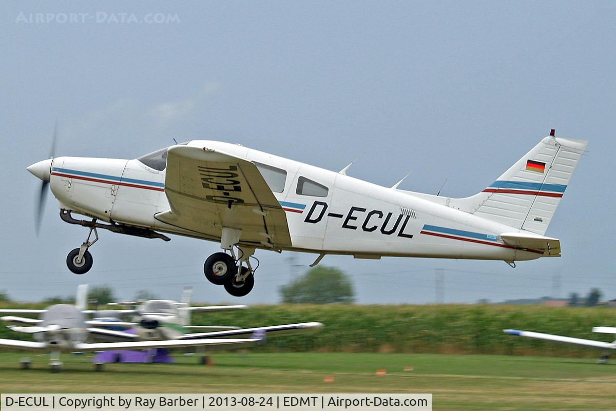 D-ECUL, Piper PA-28-161 C/N 288316010, Piper PA-28-161 Warrior II [28-8316010] Tannheim~24/08/2013