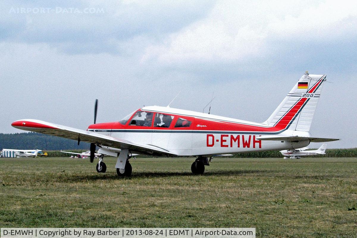 D-EMWH, Piper PA-28R-200 Cherokee Arrow C/N 28R-35355, Piper PA-28R-200 Cherokee Arrow [28R-35355] Tannheim~D 24/08/2013