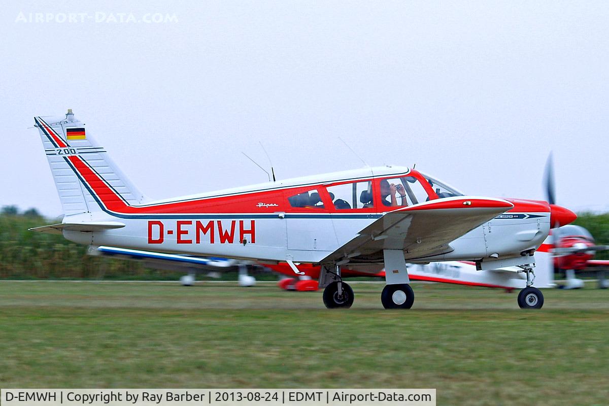 D-EMWH, Piper PA-28R-200 Cherokee Arrow C/N 28R-35355, Piper PA-28R-200 Cherokee Arrow [28R-35355] Tannheim~D 24/08/2013