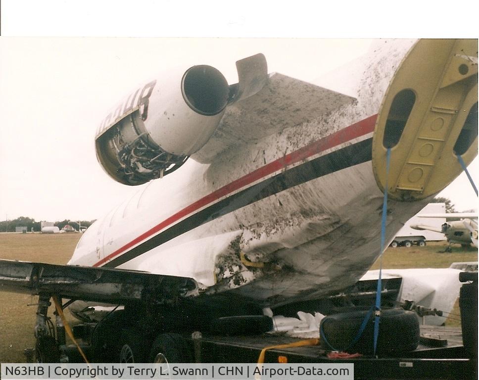 N63HB, 1993 Cessna 525 C/N 525-0019, Overshot the runway at Wauchula, FL.
