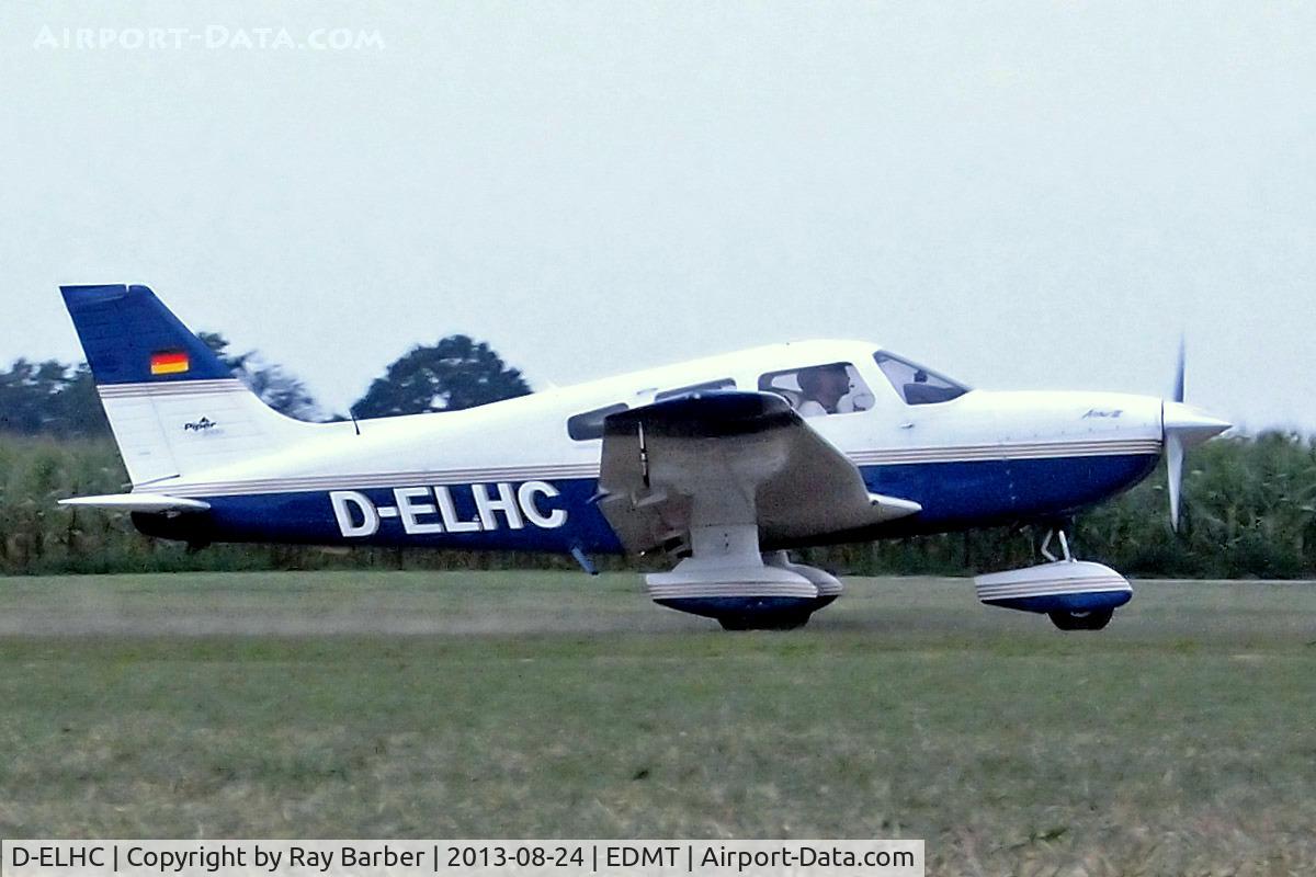 D-ELHC, 2000 Piper PA-28-181 Archer III C/N 2843356, Piper PA-28-181 Archer III [2843356] Tannheim~D 24/08/2013