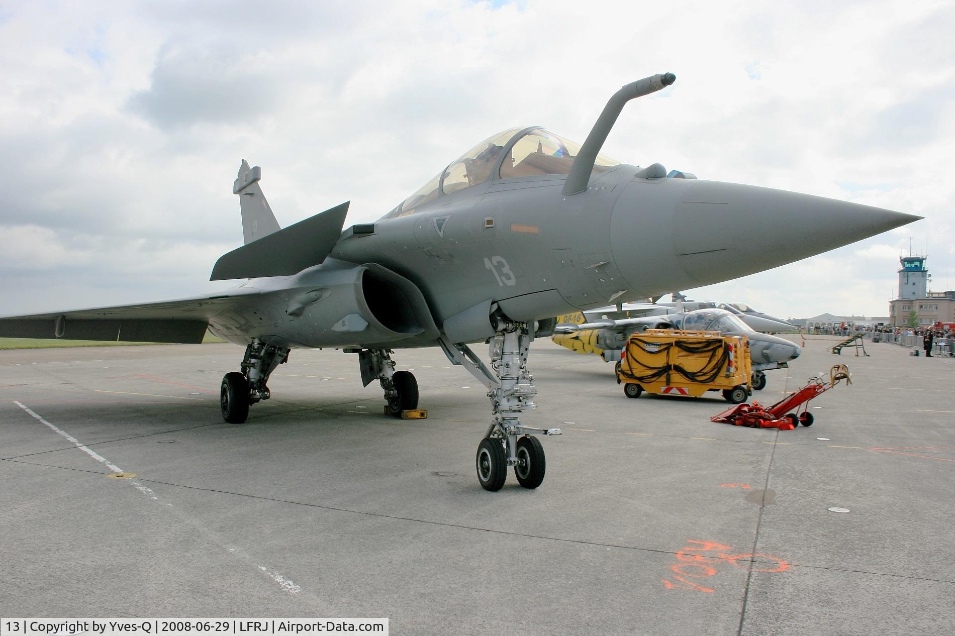 13, Dassault Rafale M C/N 13, Dassault Rafale M, Landivisiau Naval Air Base (LFRJ) Open day Tiger Meet 2008