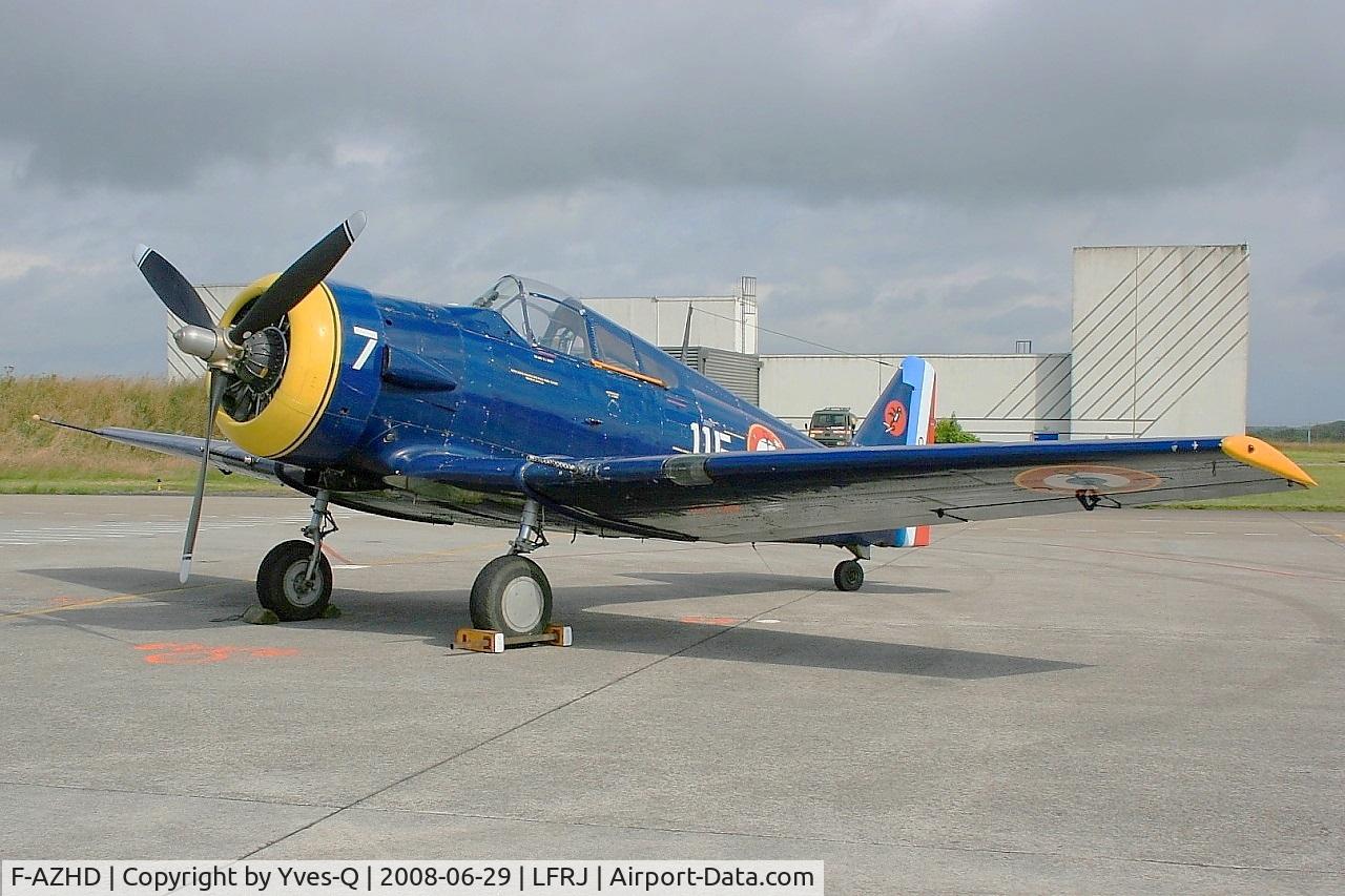 F-AZHD, North American NA-68 C/N SA-30, North American NA-68, Landivisiau Naval Air Base (LFRJ) Open day Tiger Meet 2008