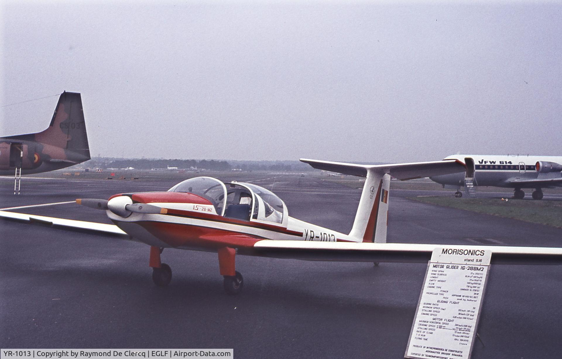 YR-1013, ICA IS-28M2 C/N 01, September 1976 Airshow