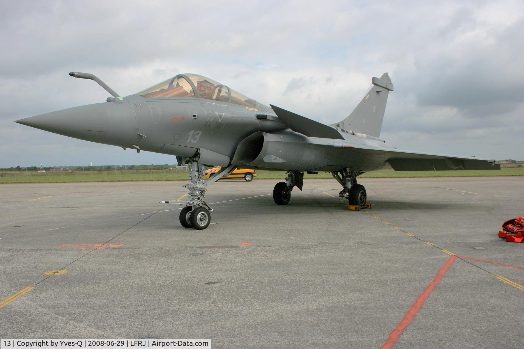 13, Dassault Rafale M C/N 13, Dassault Rafale M, Landivisiau Naval Air Base (LFRJ) Open day Tiger Meet 2008