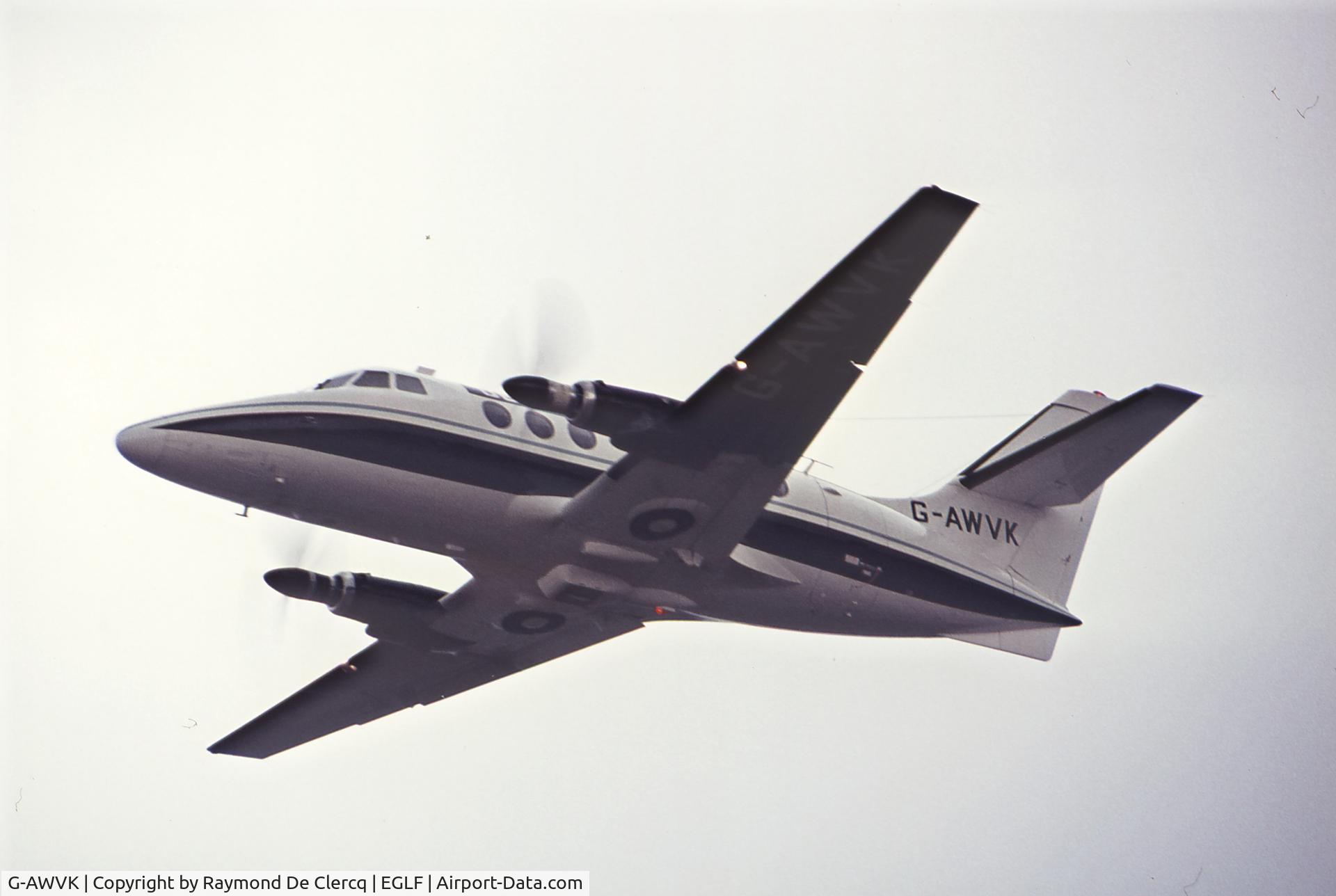 G-AWVK, 1969 Handley Page HP-137 Jetstream 200 C/N 208, Farnborough Airshow 1976