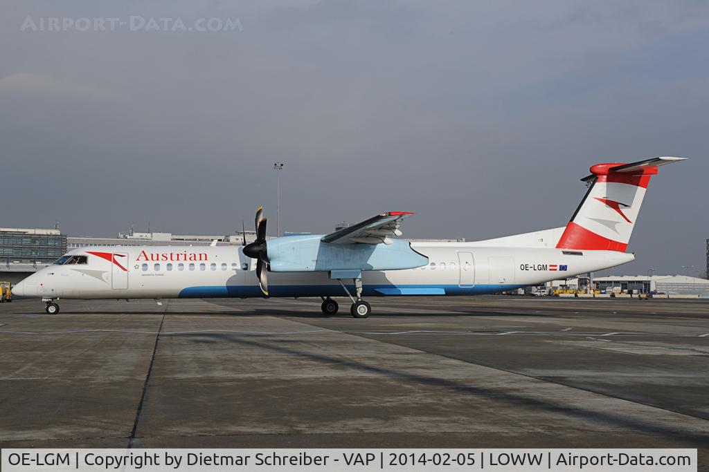 OE-LGM, 2010 De Havilland Canada DHC-8-402Q Dash 8 C/N 4319, Austrian Airlines Dash 8-400