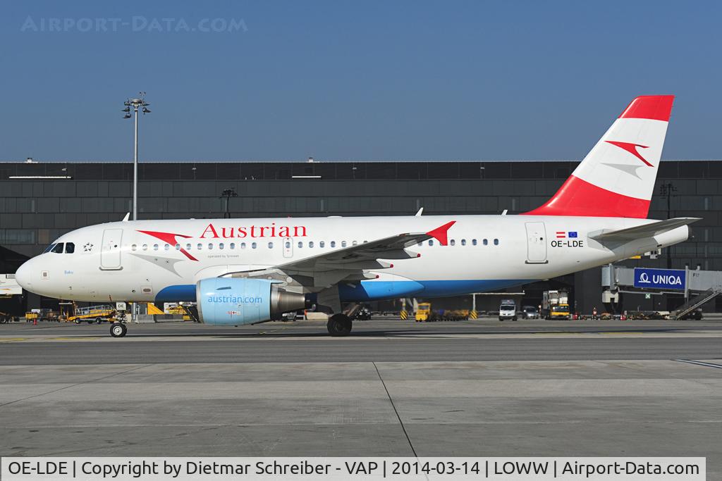OE-LDE, 2005 Airbus A319-112 C/N 2494, Austrian Airlines Airbus 319
