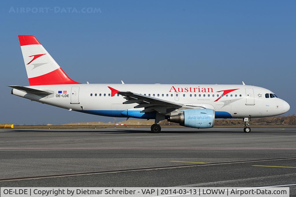 OE-LDE, 2005 Airbus A319-112 C/N 2494, Austrian Airlines Airbus 319