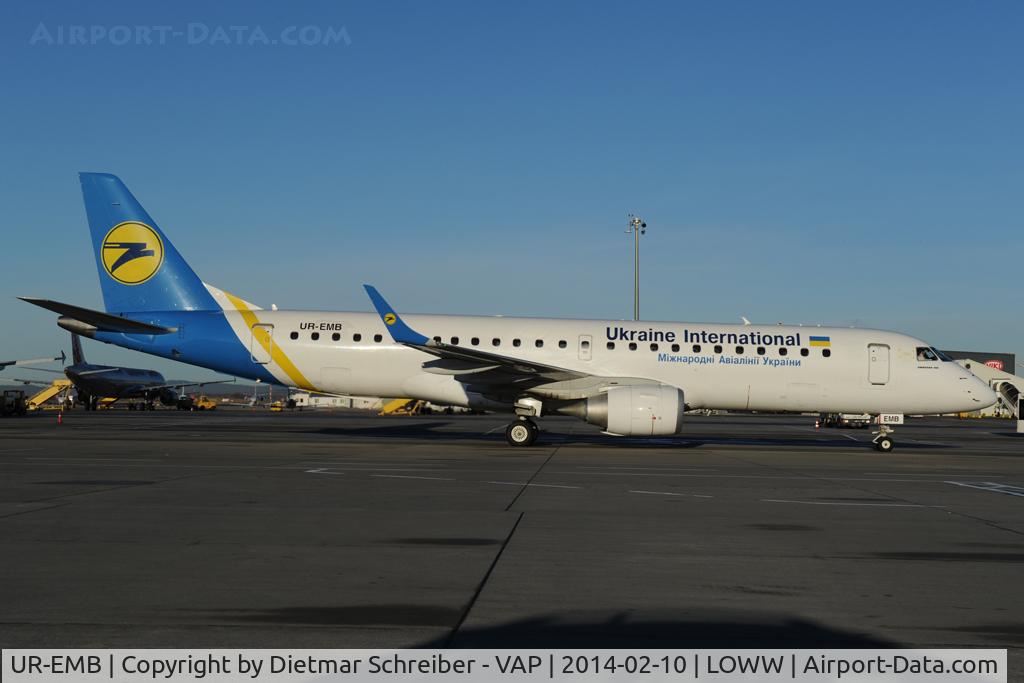 UR-EMB, 2012 Embraer 190STD (ERJ-190-100) C/N 19000501, Ukraine International Embraer 190