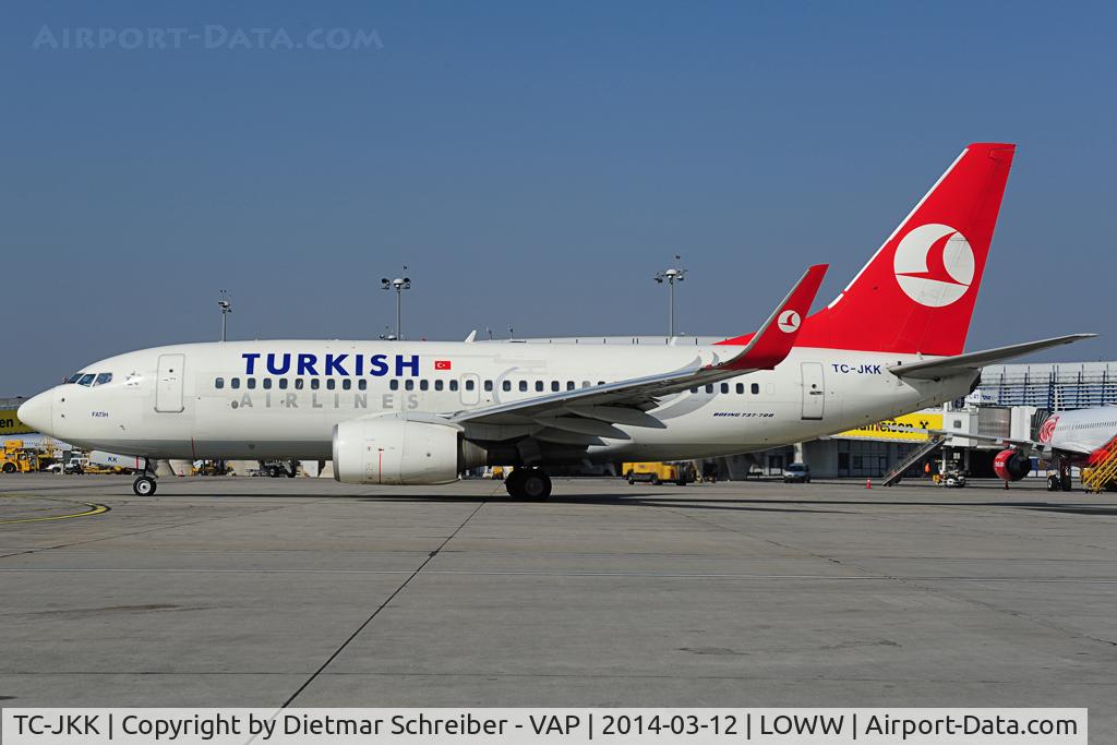 TC-JKK, 2005 Boeing 737-752 C/N 34298, Turkish Airlines Boeing 737-700
