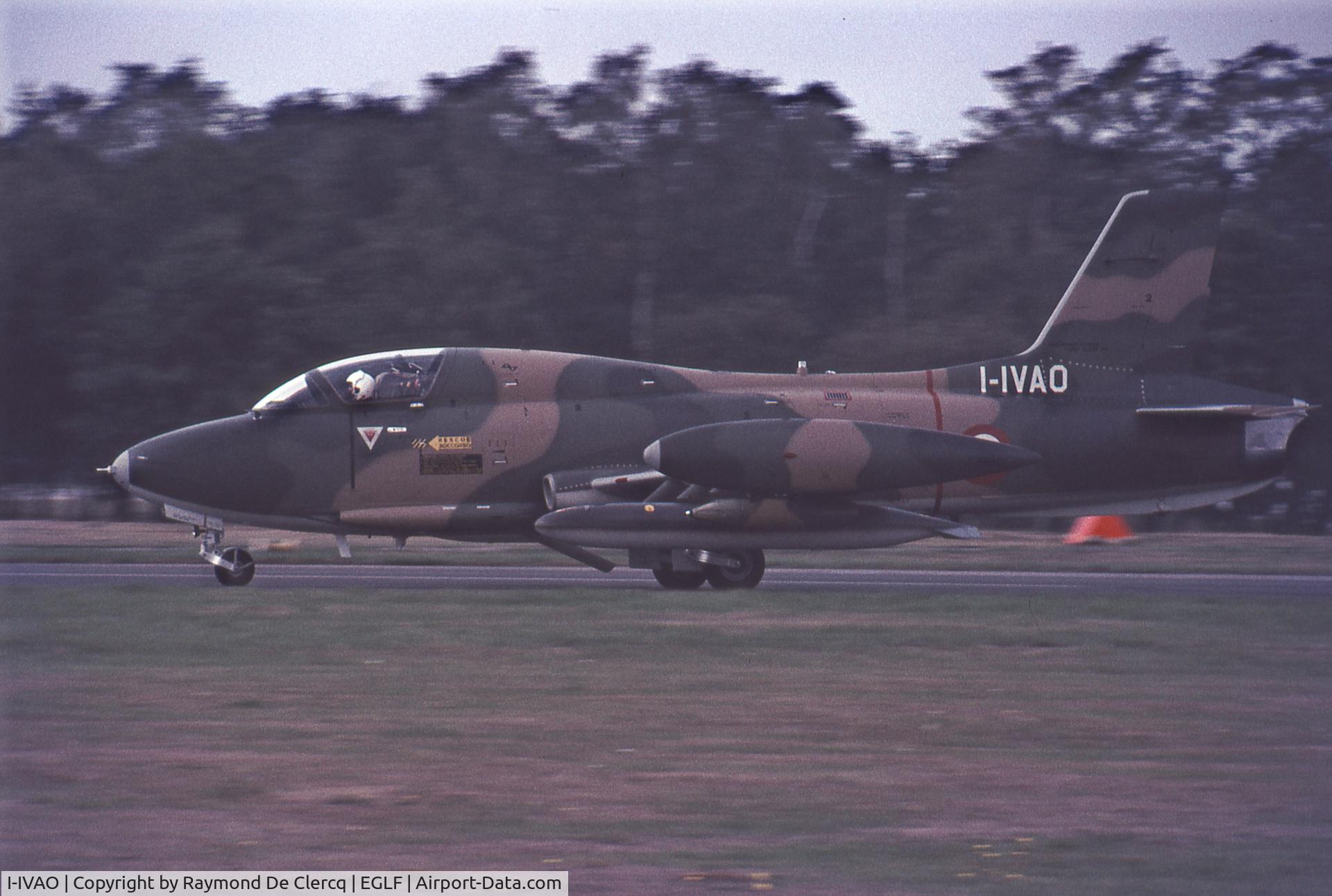 I-IVAO, Aermacchi MB-326K C/N 6477/218, September 1976 Airshow