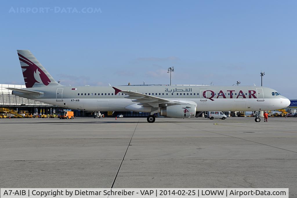 A7-AIB, 2010 Airbus A321-231 C/N 4382, Qatar Airways Airbus 321