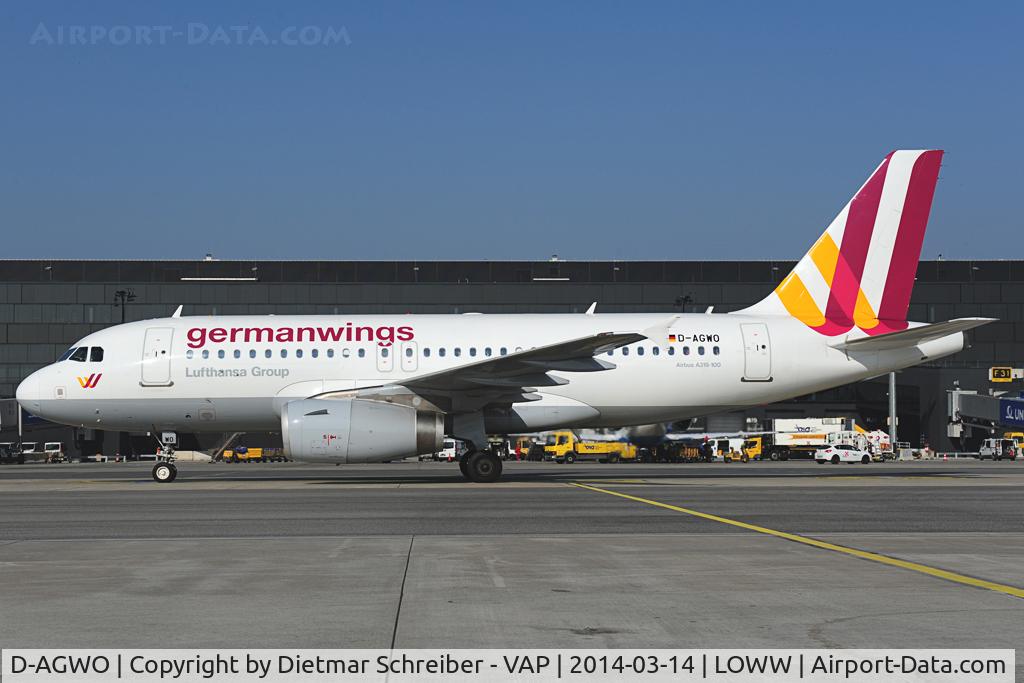 D-AGWO, 2009 Airbus A319-132 C/N 4166, Germanwings Airbus 319