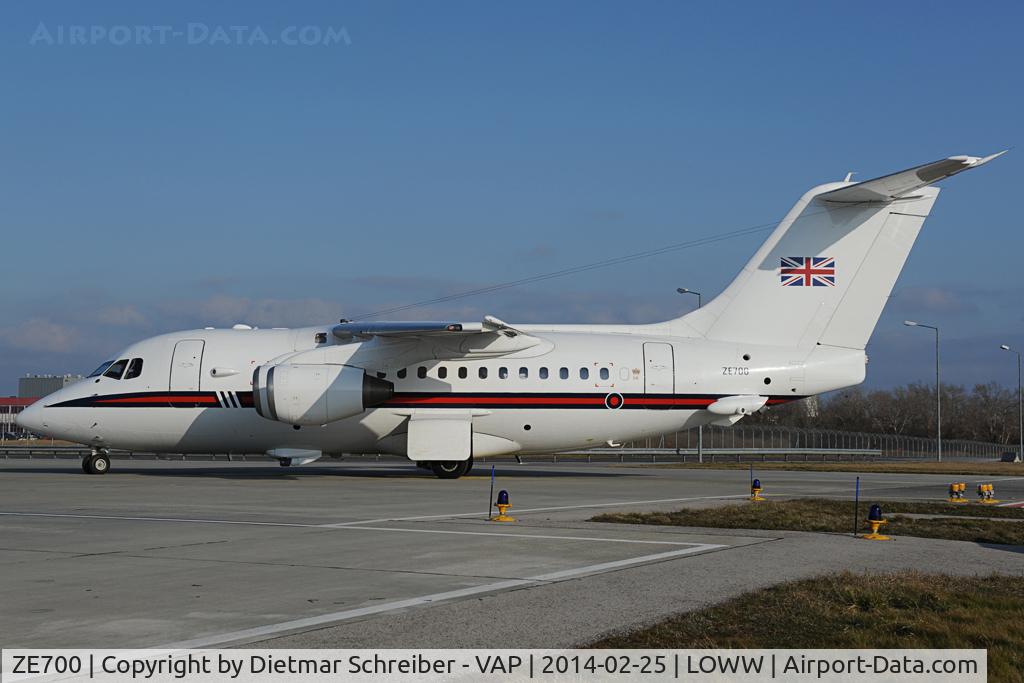 ZE700, 1984 British Aerospace BAe.146-100 CC.2 C/N E1021, Royal Air Force Bae 146