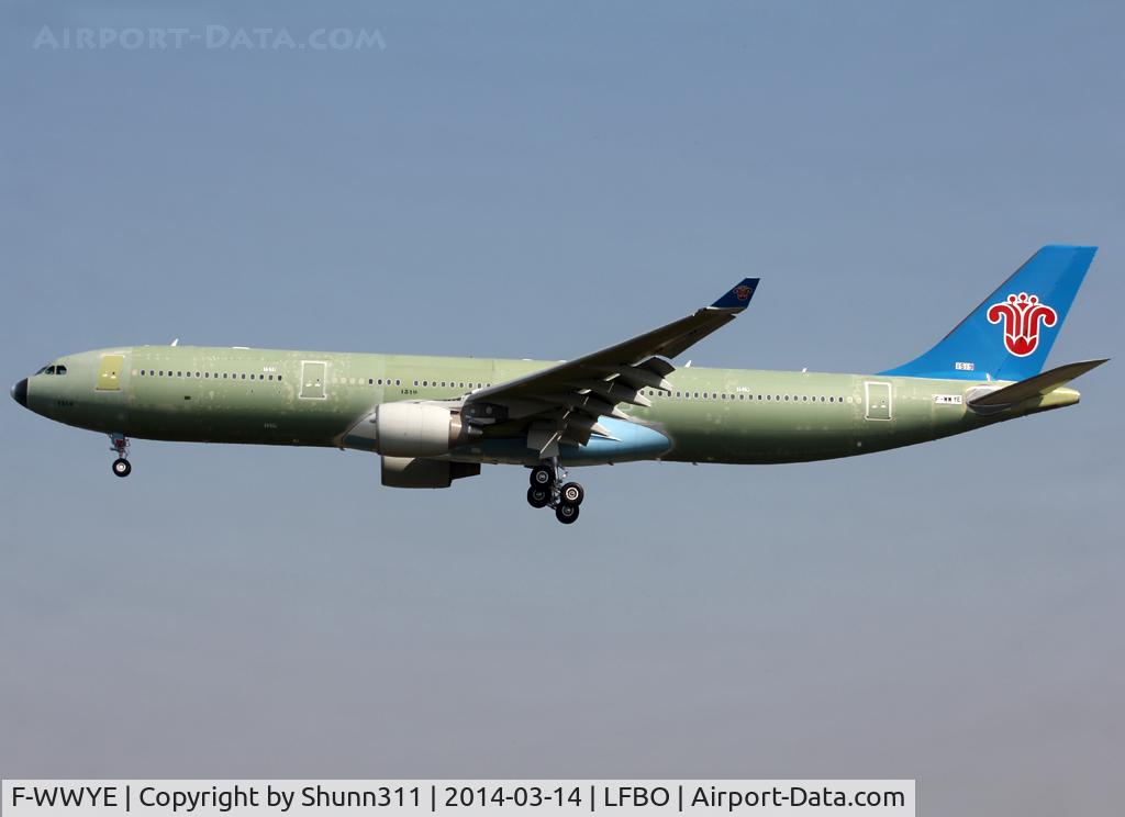 F-WWYE, 2014 Airbus A330-323 C/N 1519, C/n 1519 - For China Southern Airlines