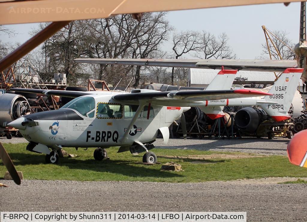 F-BRPQ, Cessna T337D C/N 337-0995, Integrated now the Toulouse Old Wings Association and will be put inside the new Aeroscopia Museum in the next month...