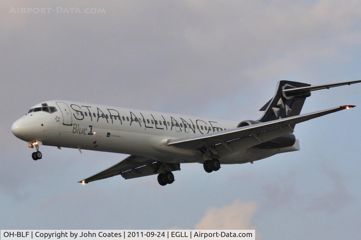 OH-BLF, 1997 McDonnell Douglas MD-90-30 C/N 53543, Finals to 27R