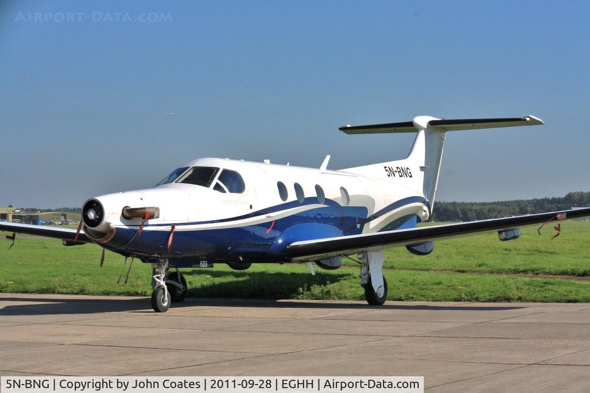 5N-BNG, 2006 Pilatus PC-12/45 C/N 689, At Pilatus Centre