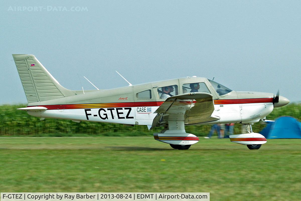 F-GTEZ, Piper PA-28-181 Archer C/N 28-90165, Piper PA-28-181 Archer II [2890165] Tannheim~D 24/08/2013